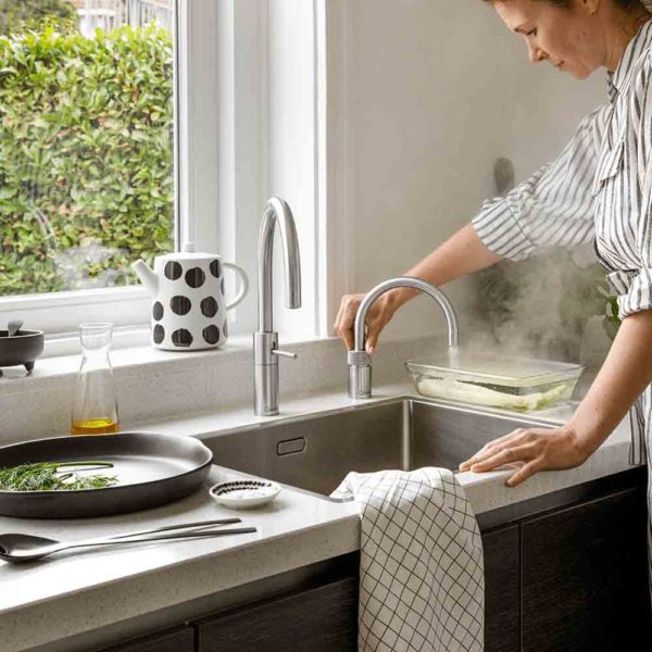 Quooker Nordic Round Twintaps Combi